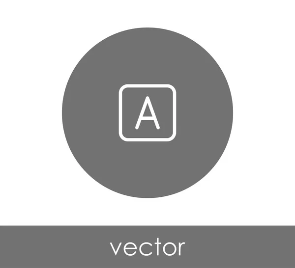 Diseño del icono de grado — Vector de stock