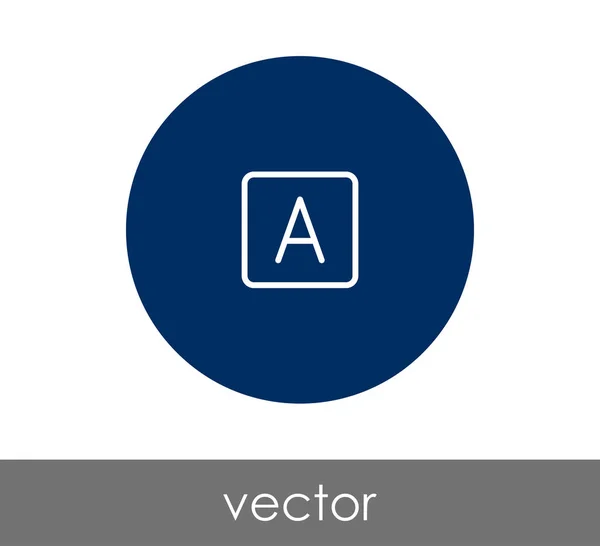 Design av grade-ikonen — Stock vektor