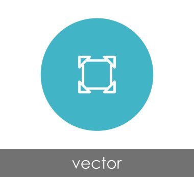 tam ekran daire simgesini