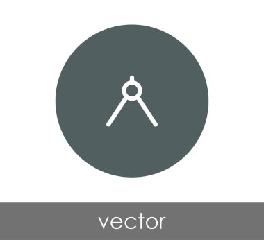 드로잉 나침반 아이콘