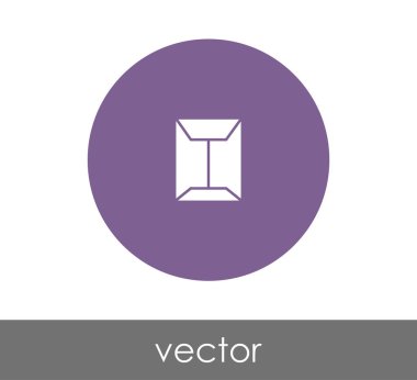 zarf simgesi illüstrasyon 