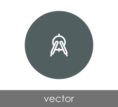 드로잉 나침반 아이콘