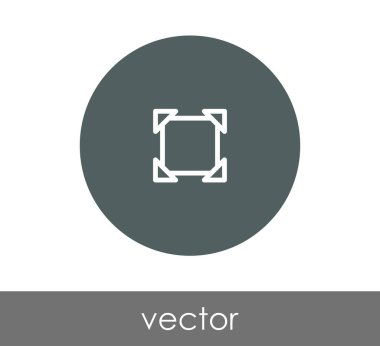 tam ekran daire simgesini