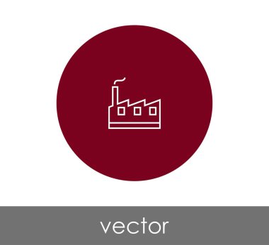 Fabrika simgesini işaret