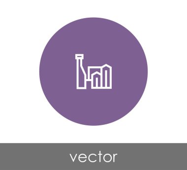 Fabrika simgesini işaret