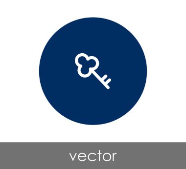 anahtar simgesi illüstrasyon 