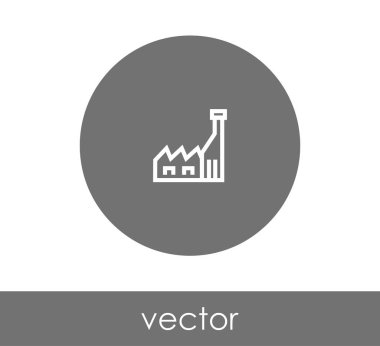 Fabrika simgesini işaret