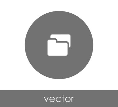 klasör simgesi yuvarlak