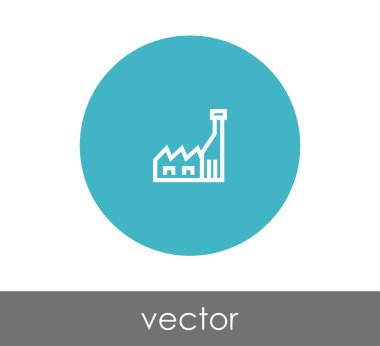 Fabrika simgesini işaret