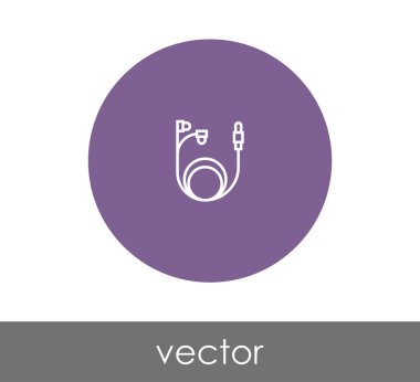 Kulaklık simge tasarlamak 