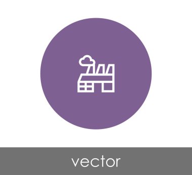 Fabrika simgesini işaret