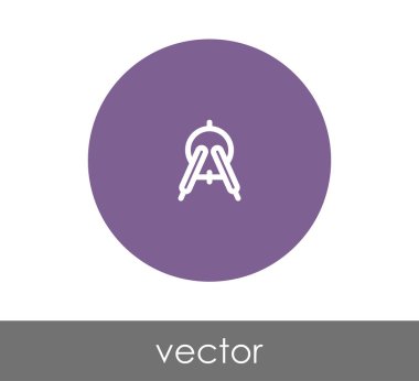 드로잉 나침반 아이콘