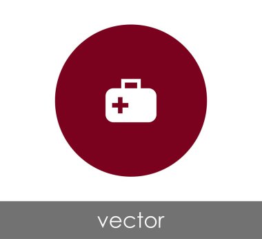 İlk yardım çantası simgesi