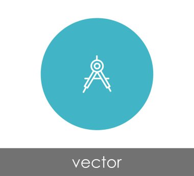 드로잉 나침반 아이콘