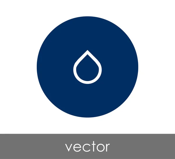 Drop Websymbol — Stockvektor