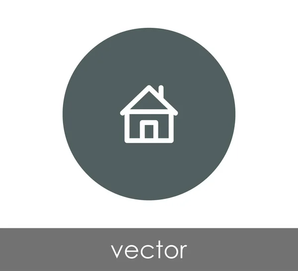 Homepage-Ikone — Stockvektor