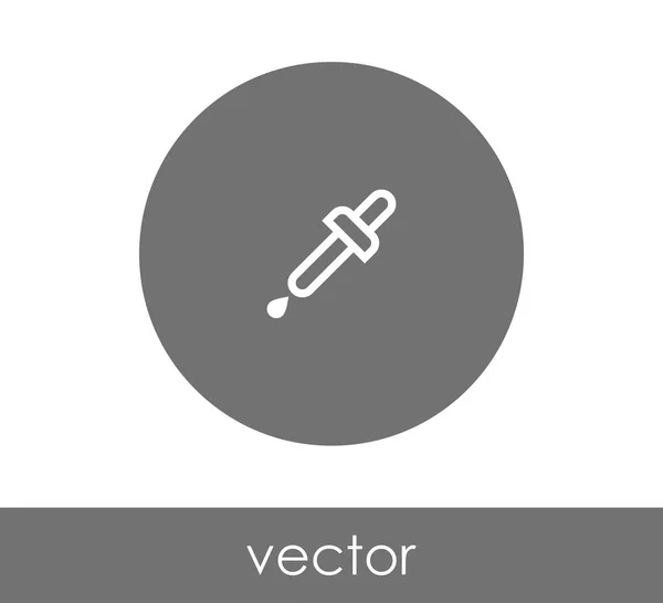 Dropper-Line-Symbol — Stockvektor