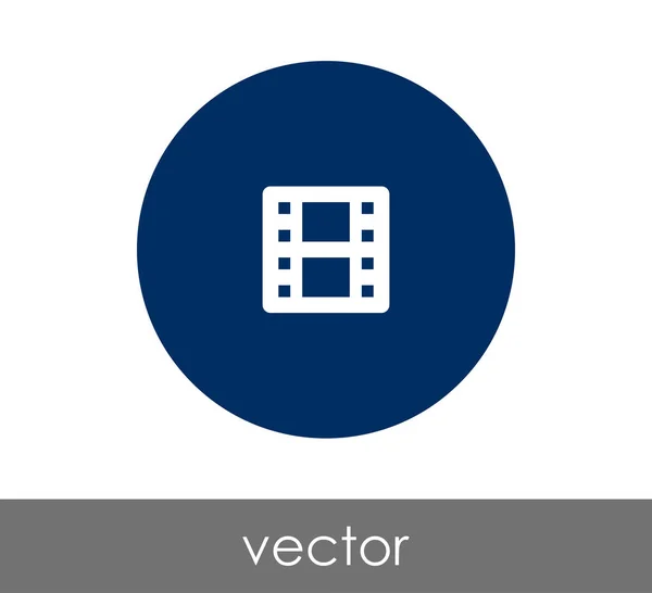 Film ikon jele — Stock Vector