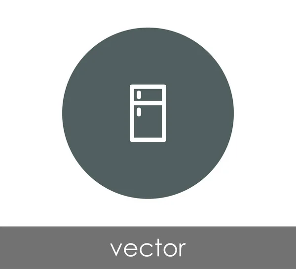 Значок холодильника — стоковый вектор