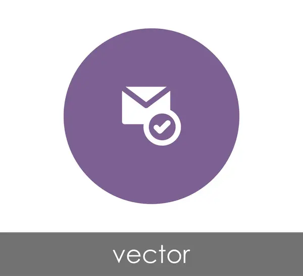 Leer icono de correo electrónico — Archivo Imágenes Vectoriales