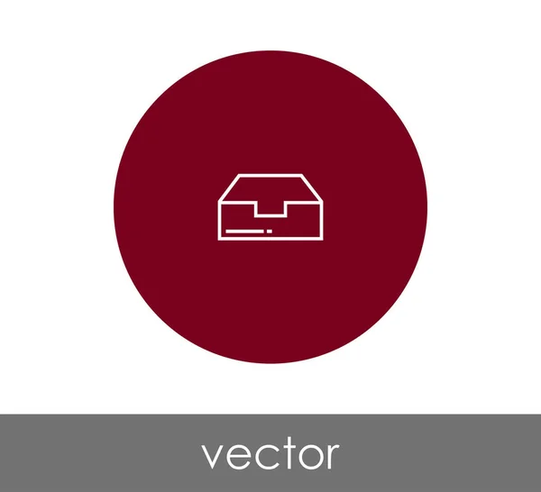 Design do ícone de arquivo — Vetor de Stock