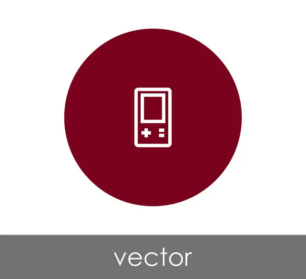 Joystick círculo icono — Vector de stock