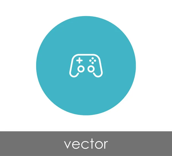 Joystick kör ikon — Stock Vector