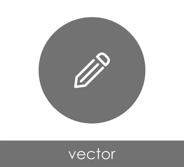 Editar icono de concepto — Vector de stock