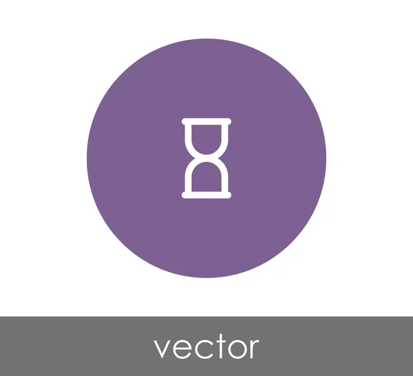Homokóra ikonra illusztráció — Stock Vector