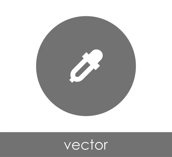 Dropper-Line-Symbol — Stockvektor