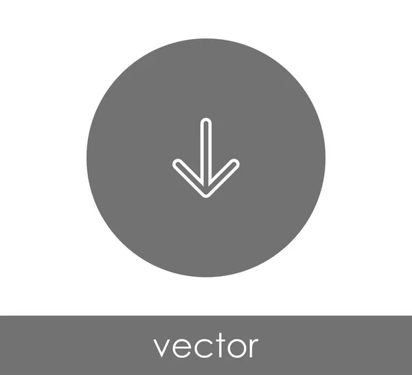 Descargar icono de flecha — Vector de stock