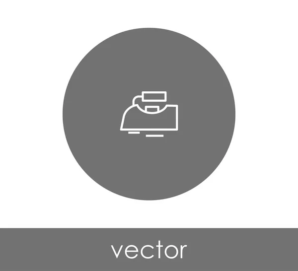 Design de ícone de ferro — Vetor de Stock