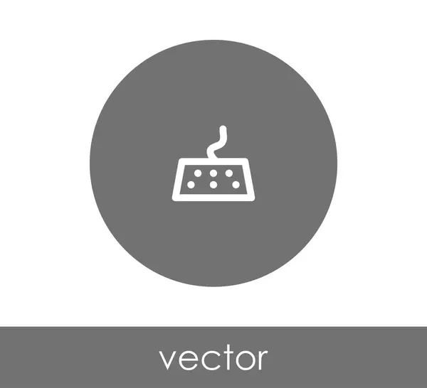 Ícone do teclado ilustração — Vetor de Stock
