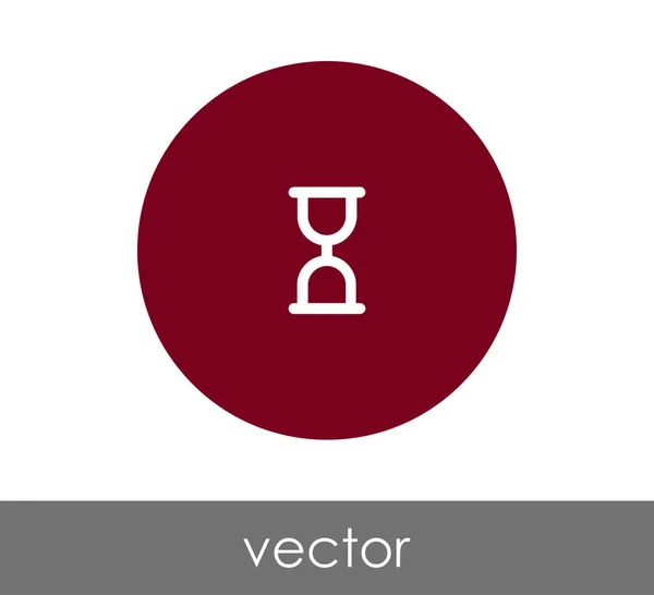 Hourglass icon  illustration — Stock Vector