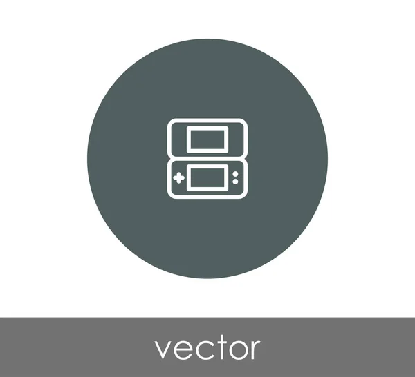 Joystick círculo icono — Vector de stock