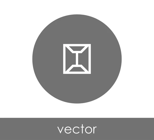 Ilustración de icono de sobre — Vector de stock