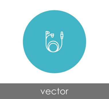 Kulaklık simge tasarlamak 