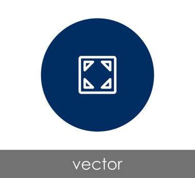 Daire içinde simgesini genişletin