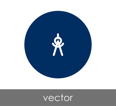 드로잉 나침반 아이콘