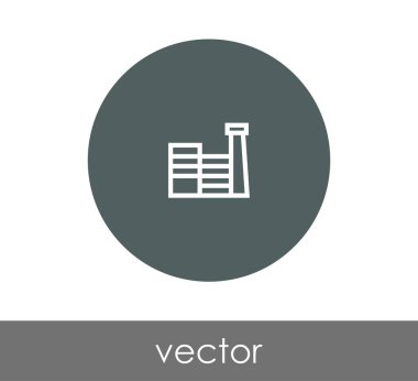 Fabrika simgesini işaret