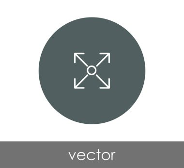 tam ekran daire simgesini