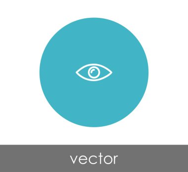 Göz simgesini daire