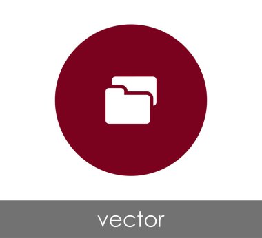 klasör simgesi yuvarlak