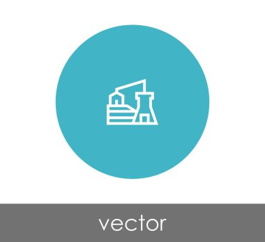 Fabrika simgesini işaret