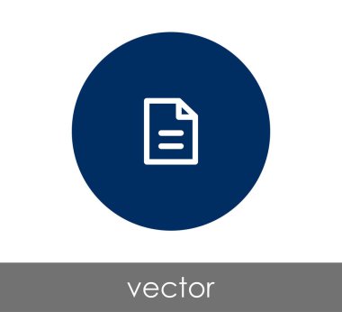 Belge simgesini işaret