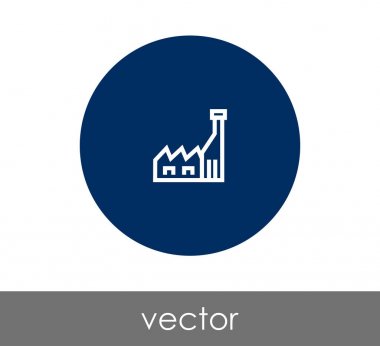 Fabrika simgesini işaret