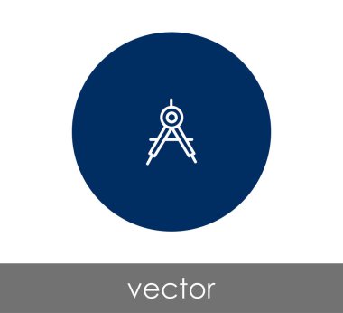 드로잉 나침반 아이콘