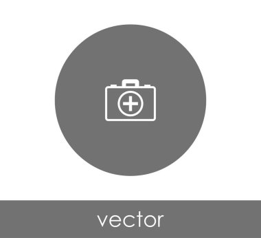 İlk yardım çantası simgesi