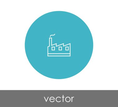 Fabrika simgesini işaret