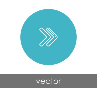 Hızlı ileri simgesi